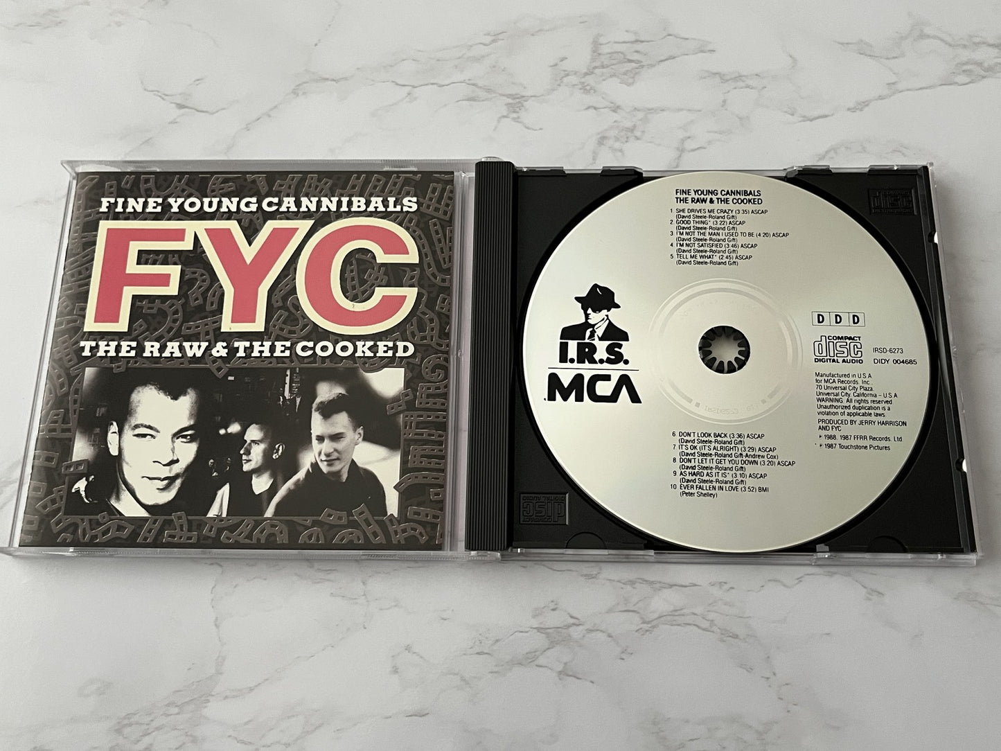 Fine Young Cannibals – The Raw and The Cooked (1989) [USA SILVER DISC PDO]