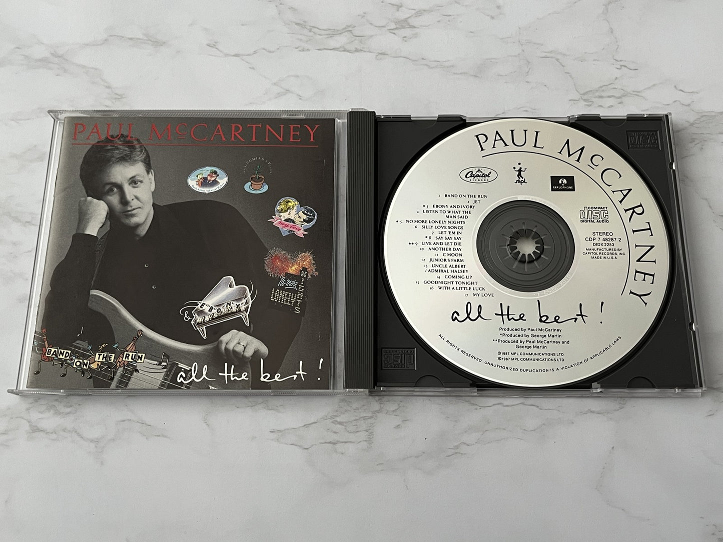 Paul McCartney – All The Best [DADC PRESS]