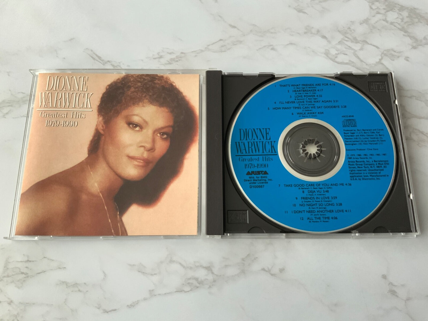 Dionne Warwick – Greatest Hits 1979-1990 [DISCTRONICS PRESS]