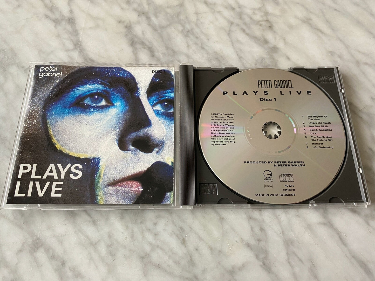 Peter Gabriel – Plays Live [W GERMANY TARGET ERA]