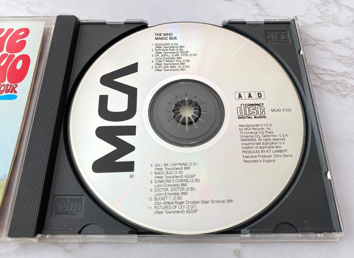 The Who – Magic Bus (1988) [ORIGINAL USA PRESS]