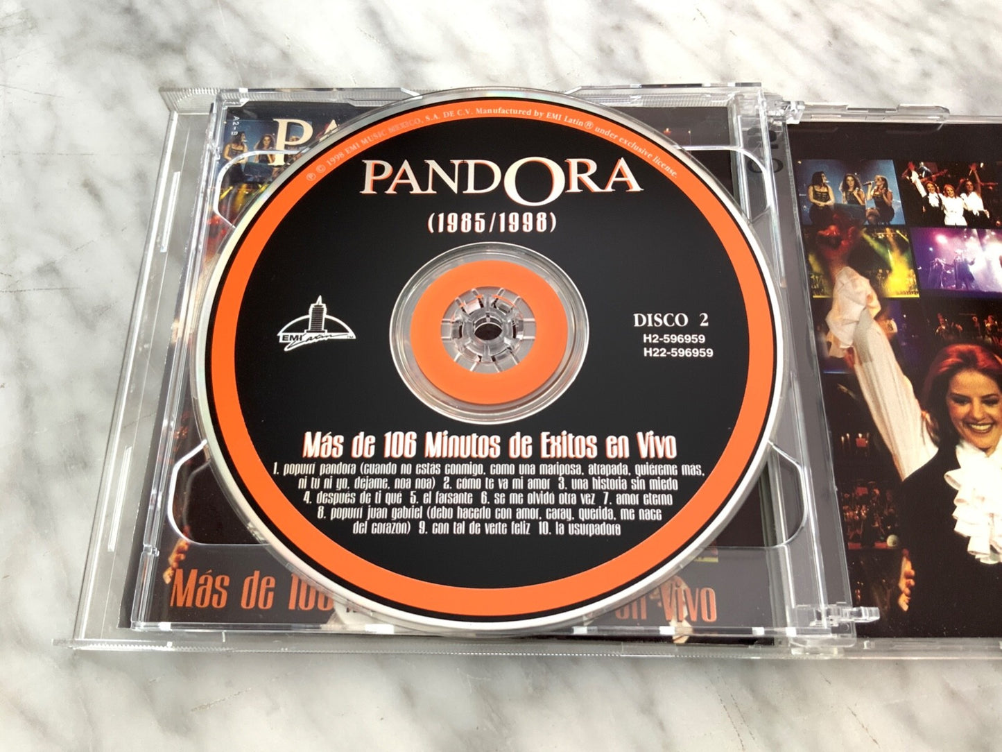 Pandora – 1985 /1998 (1998) [ORIGINAL USA PRESS]