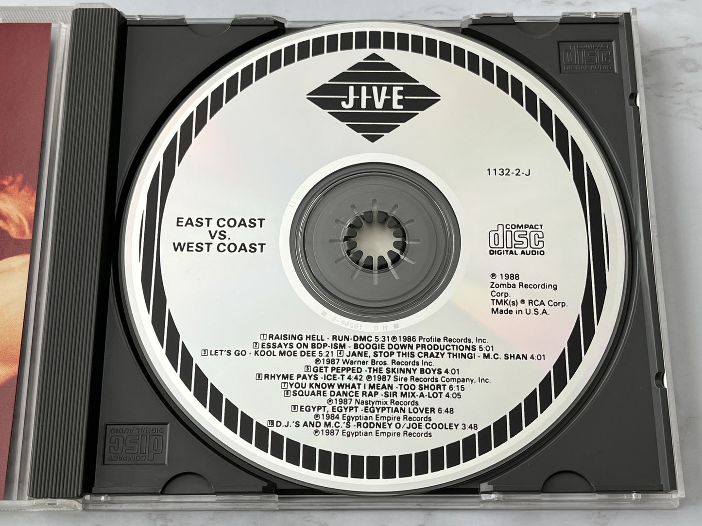 East Coast vs. West Coast (1988) [ORIGINAL USA PRESS]