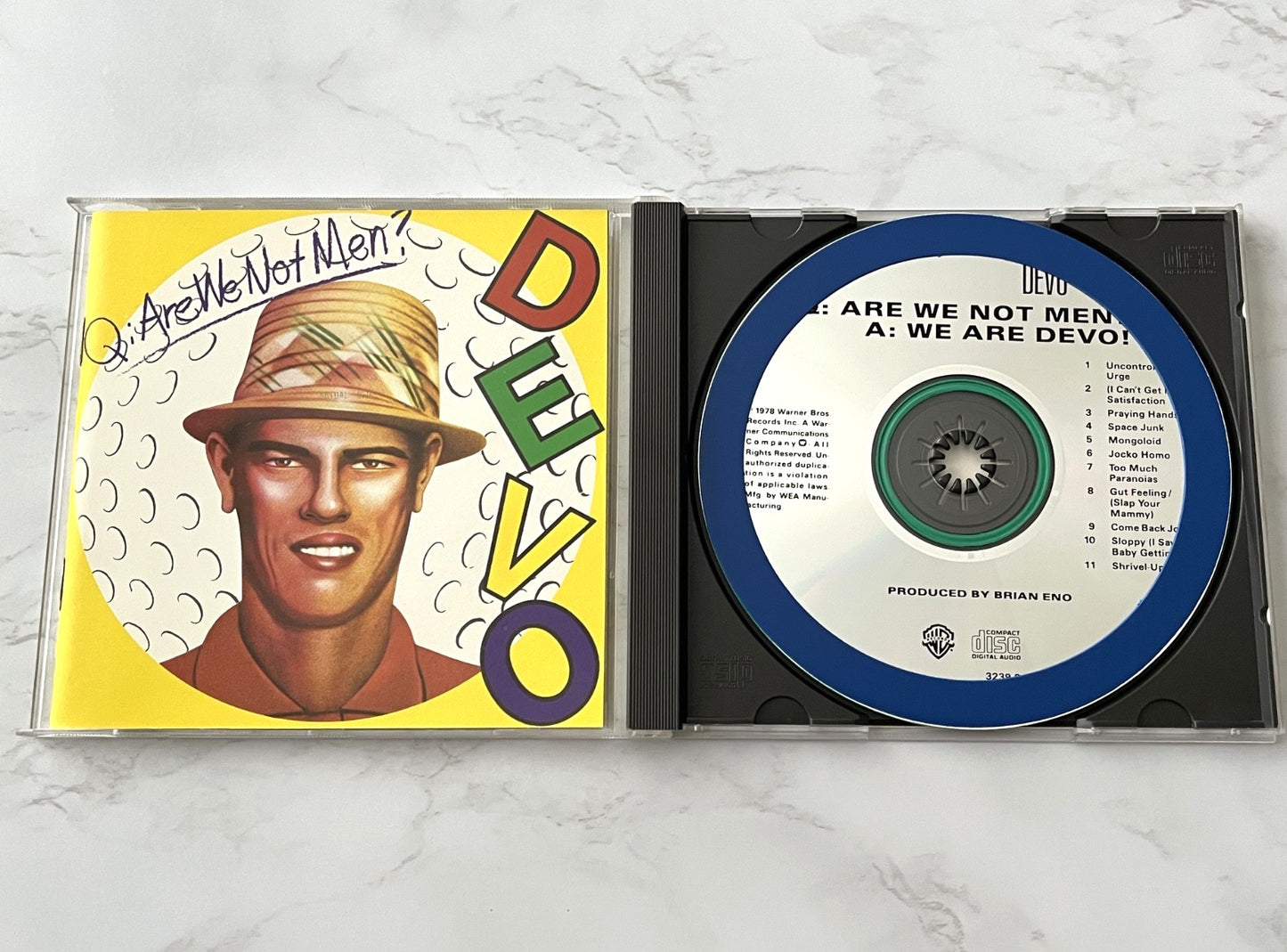Devo – Are We Not Men (1988) [ORIGINAL USA PRESS]