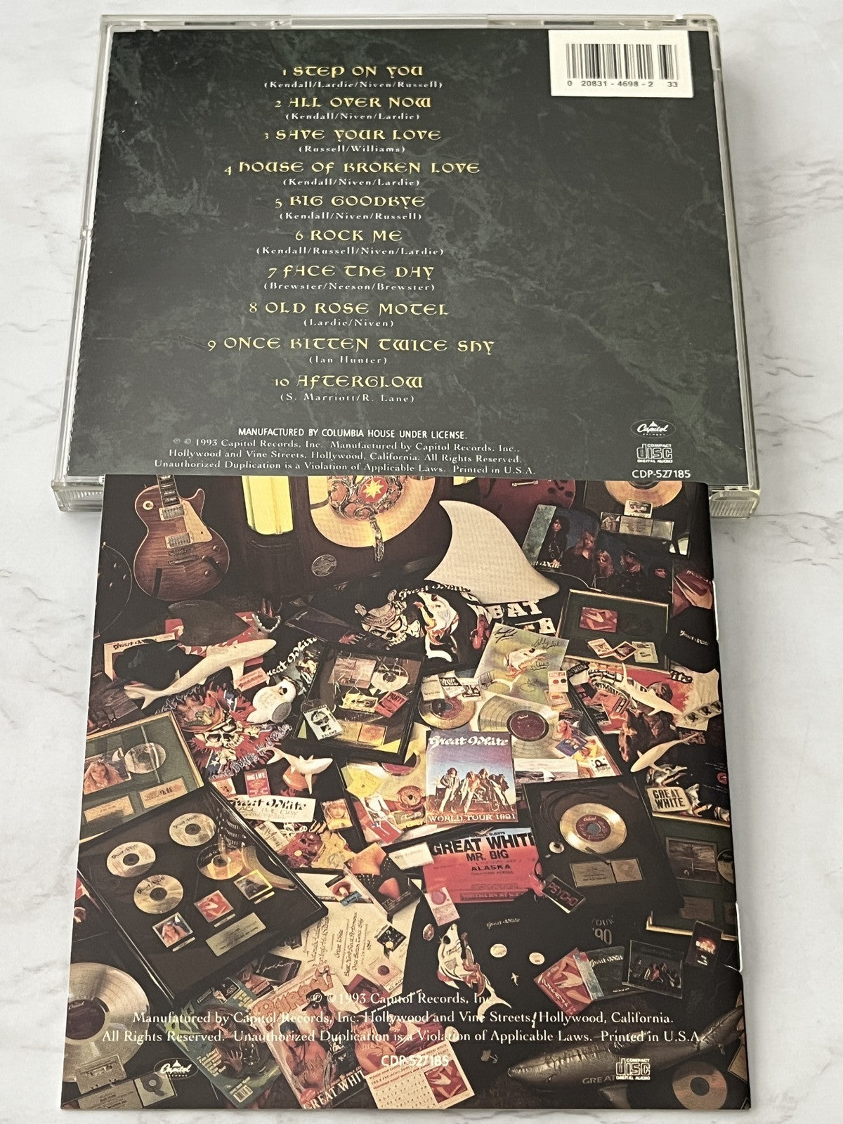 Great White – The Best Of 1986-1992 (1993) [ORIGINAL USA PRESS]