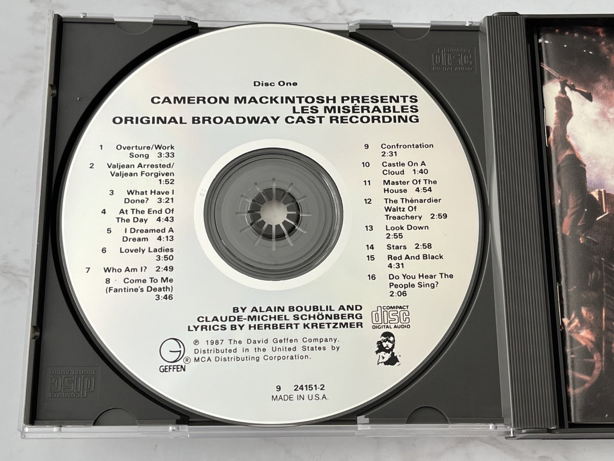 Les Miserables Original Broadway Cast Recording [JVC PRESS]