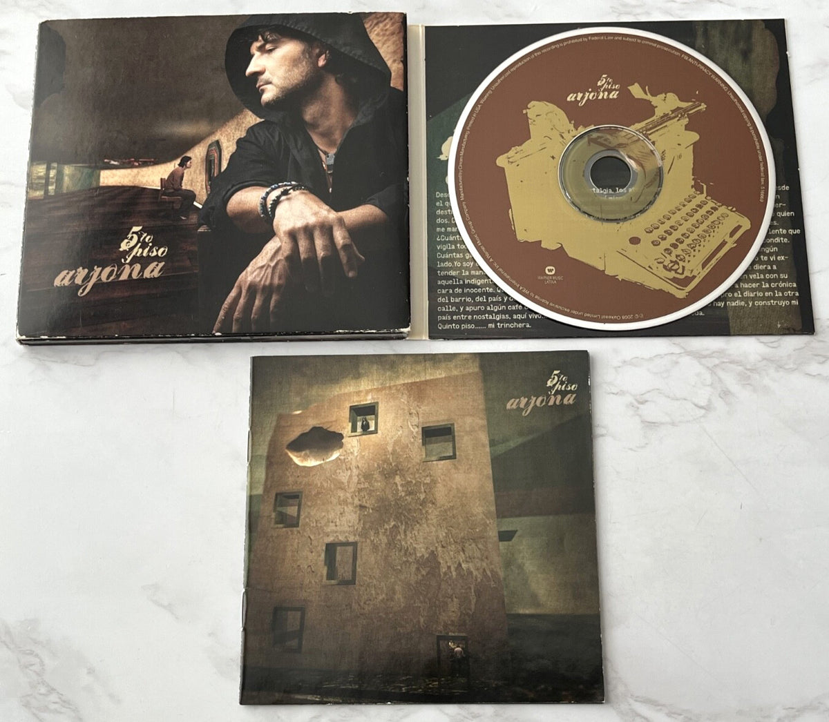 Ricardo Arjona – 5to Piso (Digipak) (2008)