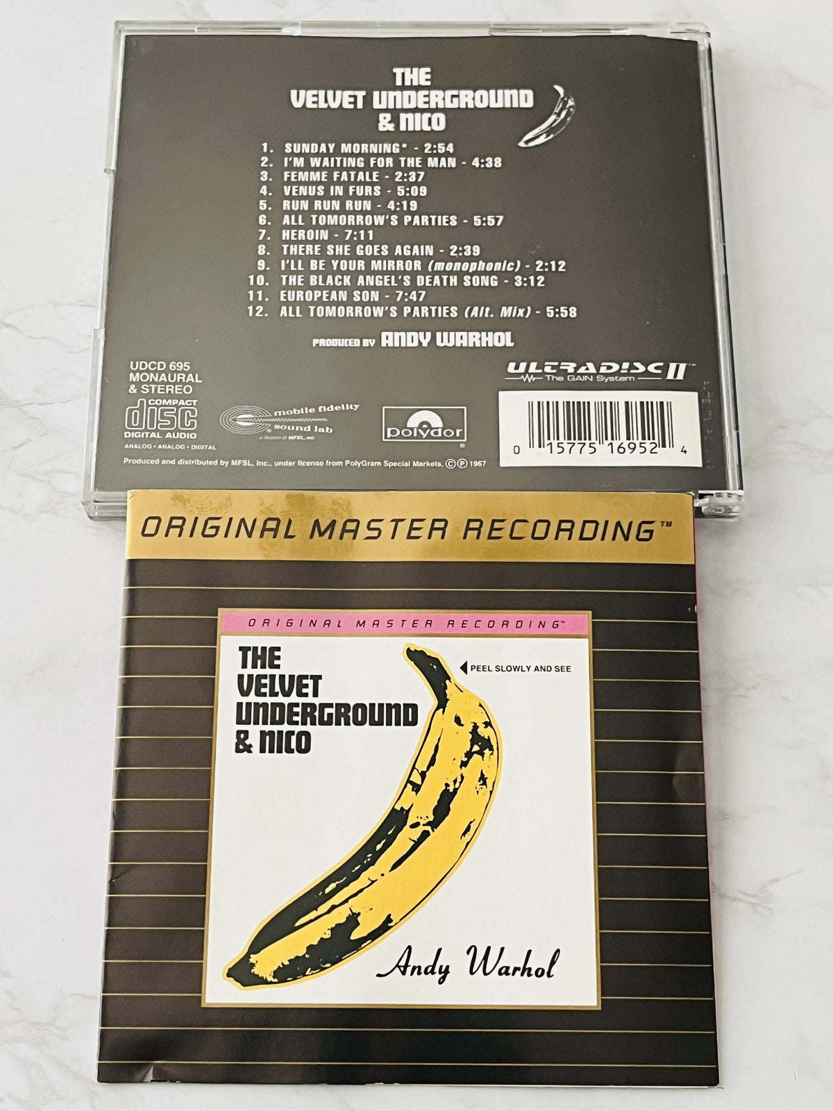 The Velvet Underground – and Nico (MFSL, 24KT Gold) (1997)