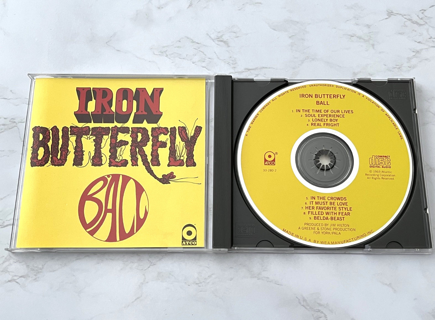 Iron Butterfly – Ball (1989) [ORIGINAL USA PRESS]