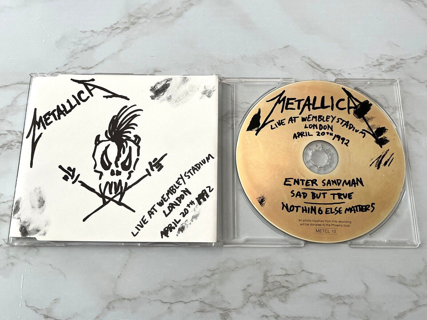 Metallica – Nothing Else Matters Live (1992) [UK PRESS]