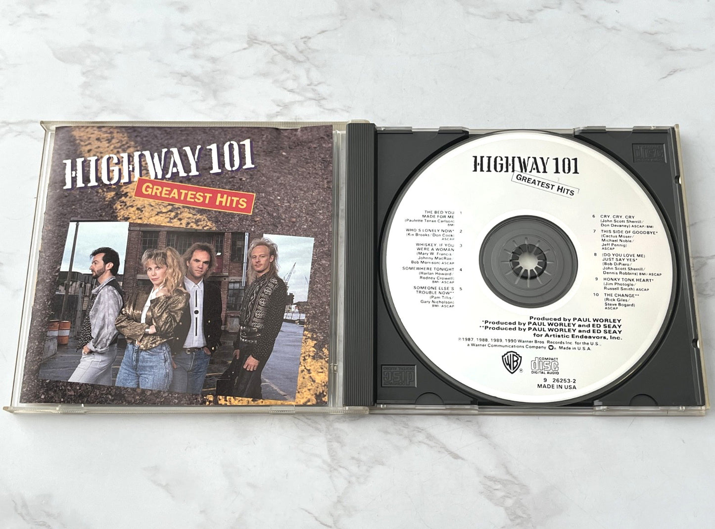 Highway 101 – Greatest Hits (1990) [ORIGINAL USA PRESS]