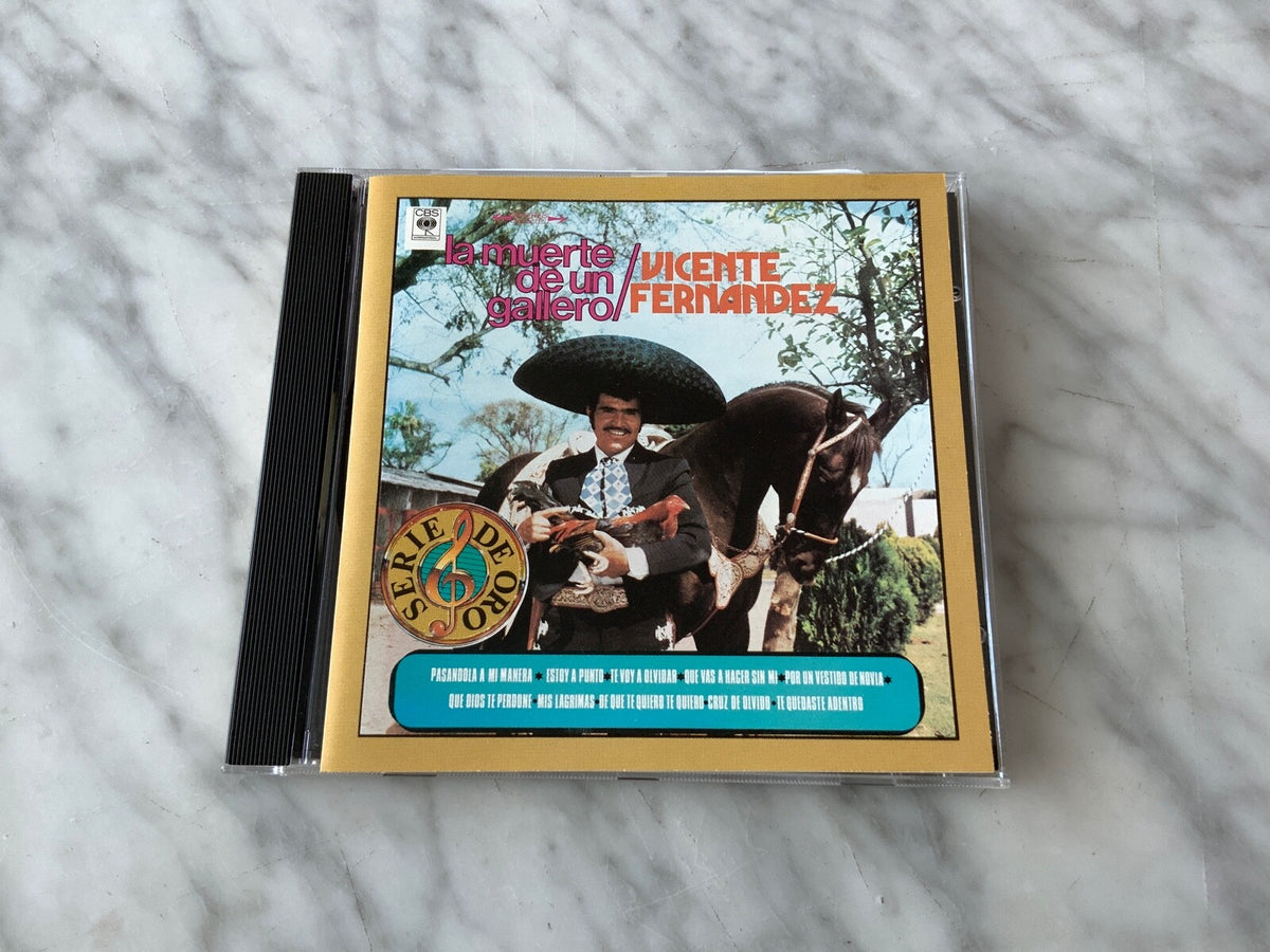 Vicente Fernandez – La Muerte De Un Gallero (1990) [ORIGINAL USA PRESS]