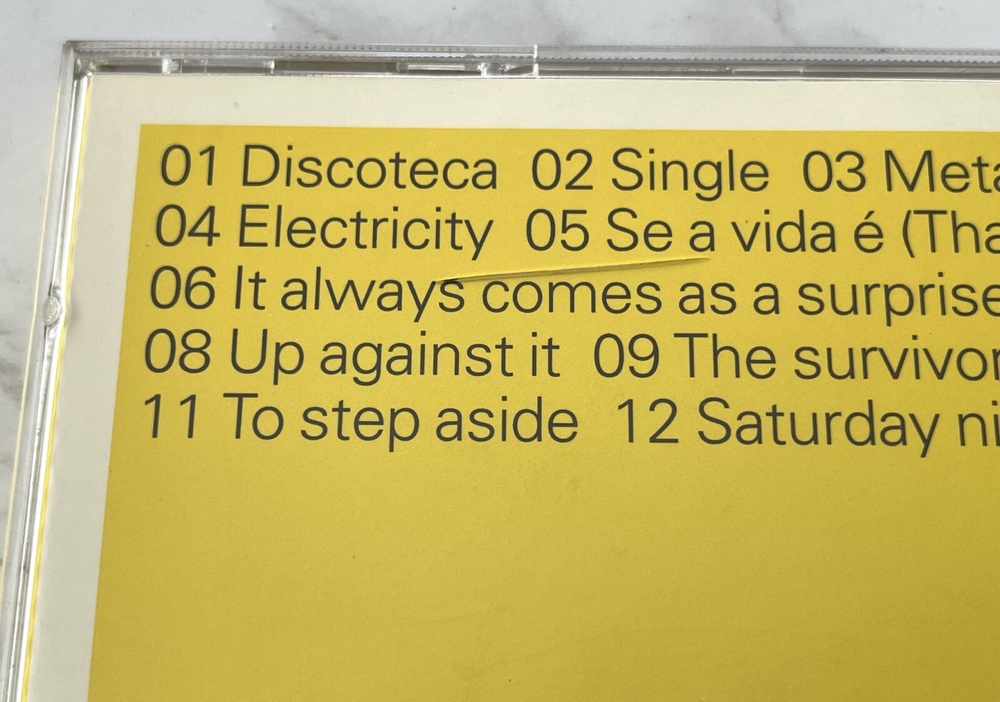 Pet Shop Boys – Bilingual (1996) [UK PRESS]