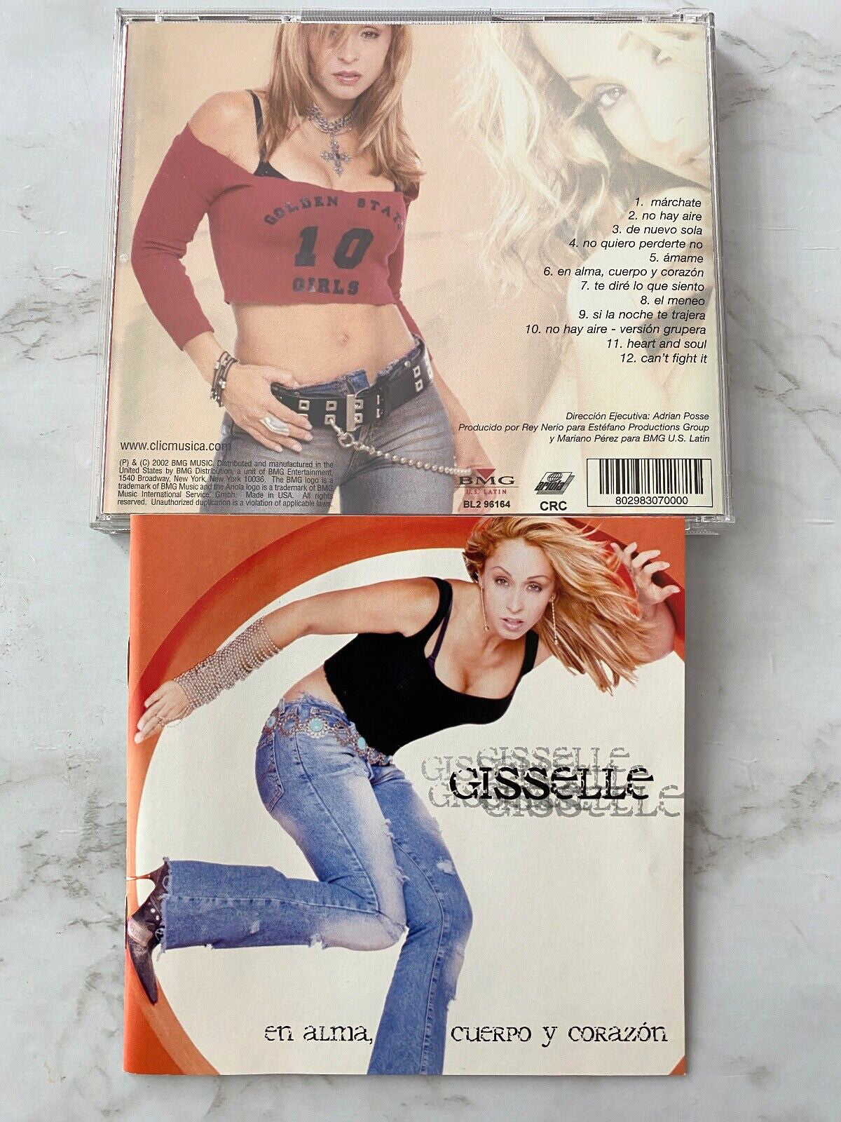Gisselle – En Alma Cuerpo Y Corazon (2002) [ORIGINAL USA PRESS]