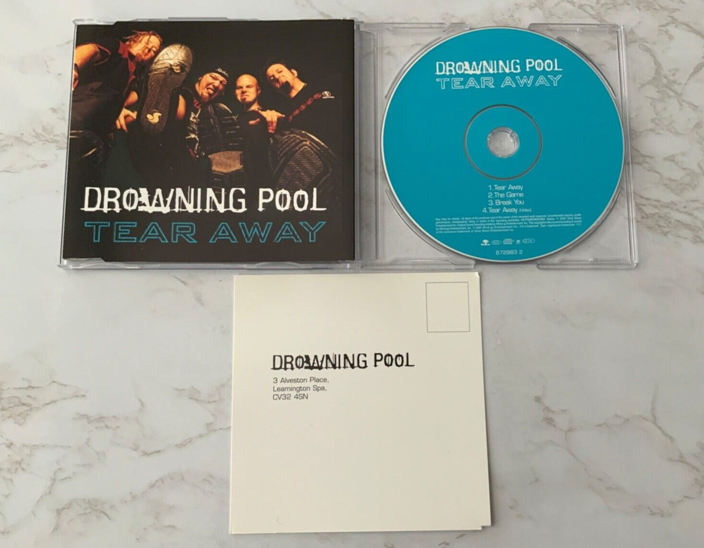 Drowning Pool – Drowning Tear Away (2002) [UK PRESS]