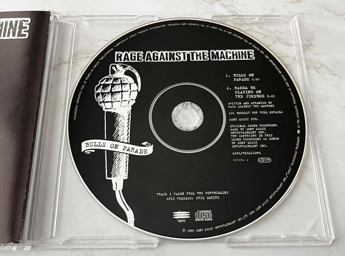 Rage Against The Machine – Bulls On Parade (1996) [UK PRESS]