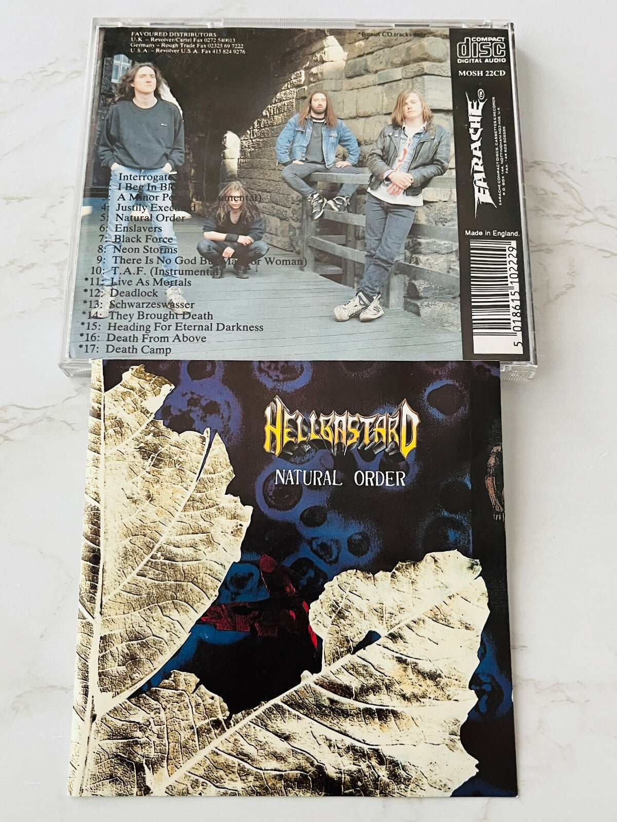 Hellbastard – Natural Order (1990) [UK PRESS]