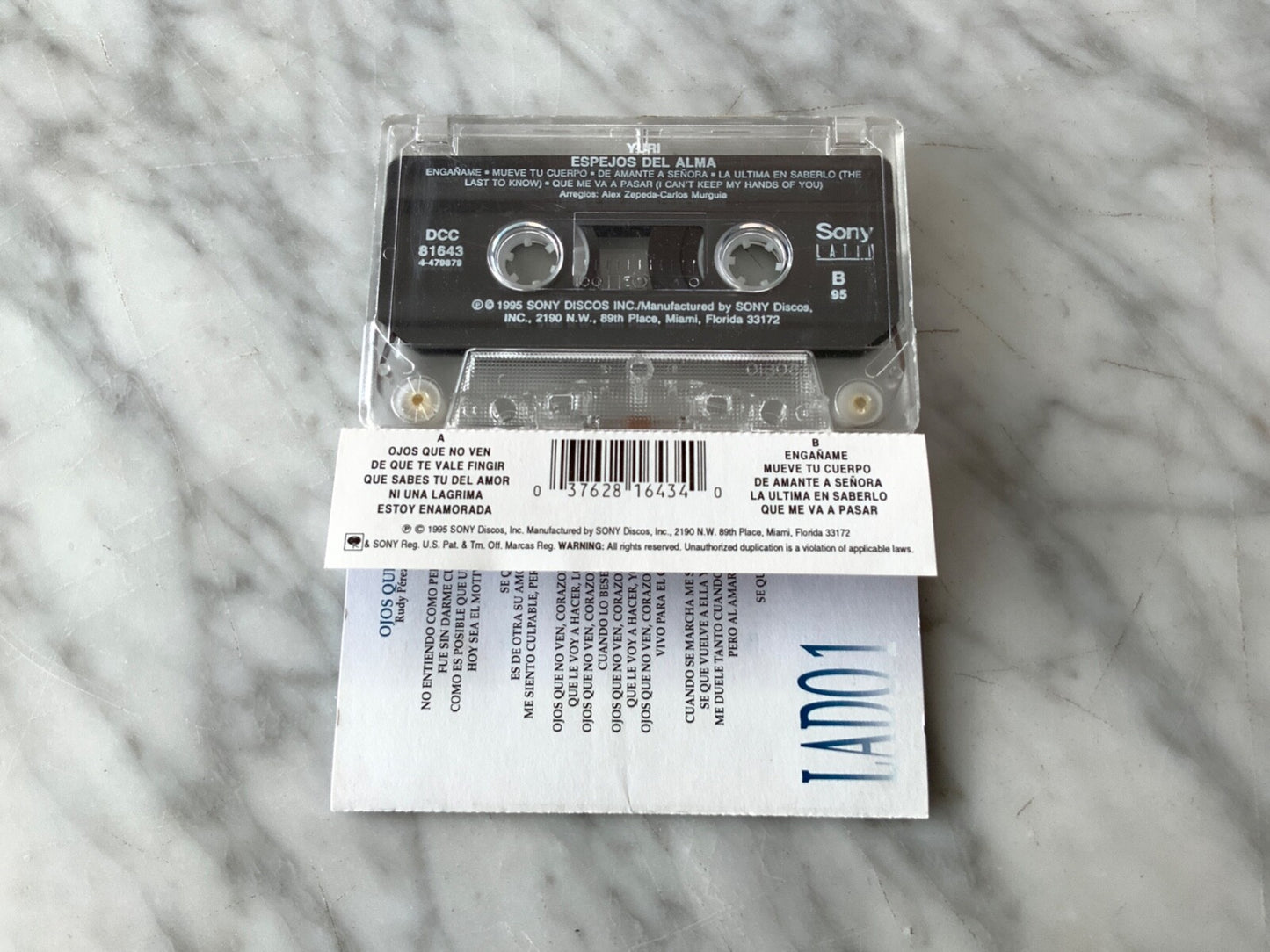 Yuri – Espejos Del Alma (1995)