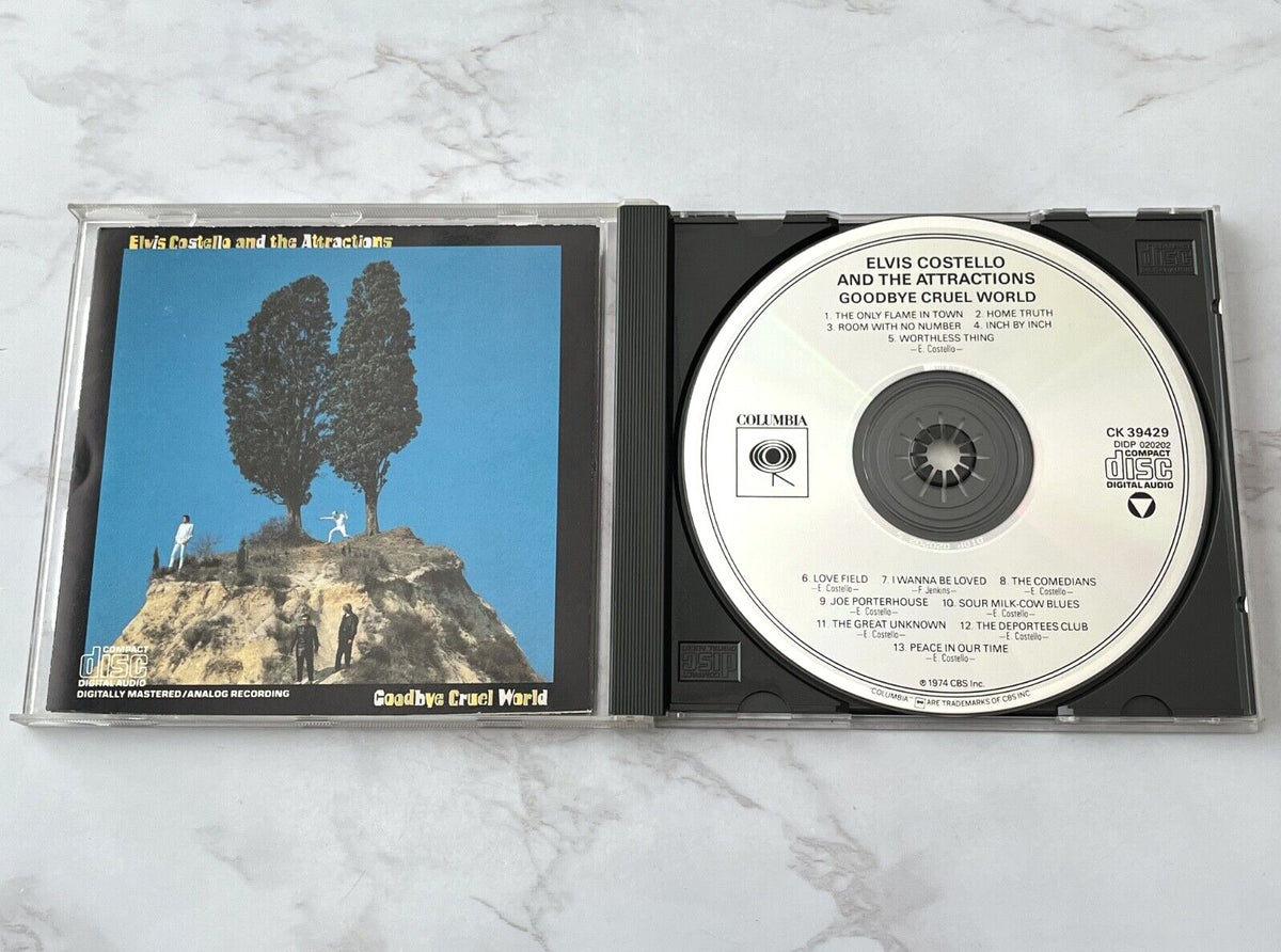 Costello, Elvis & the Attractions, Elvis Costello And The Attractions – Goodbye Cruel World (1986) [ORIGINAL USA PRESS]