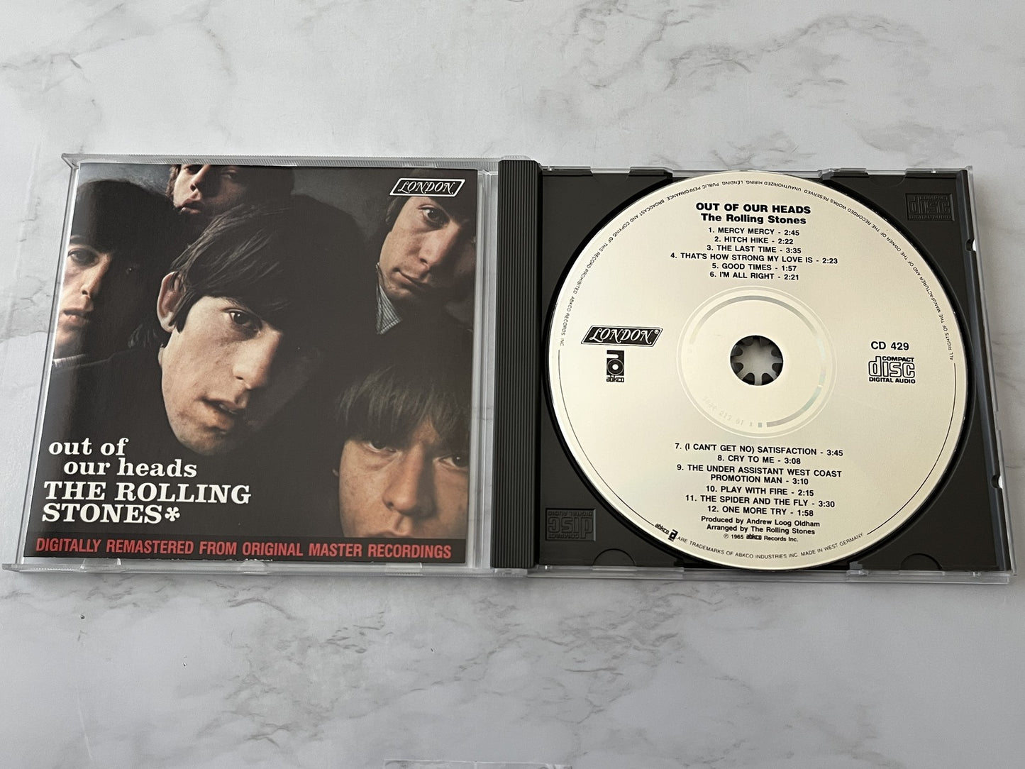 The Rolling Stones – Out Of Our Heads (1986) [W GERMANY TARGET ERA]