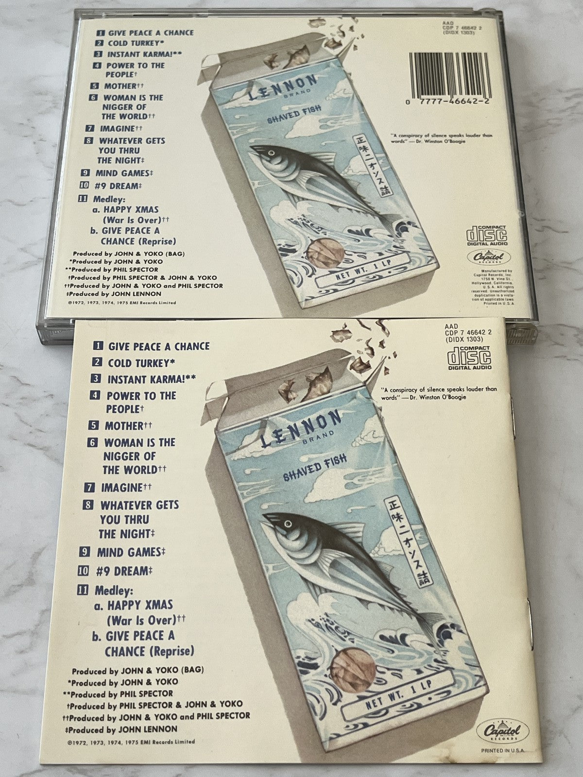 John Lennon – Shaved Fish (1988) [ORIGINAL USA PRESS]
