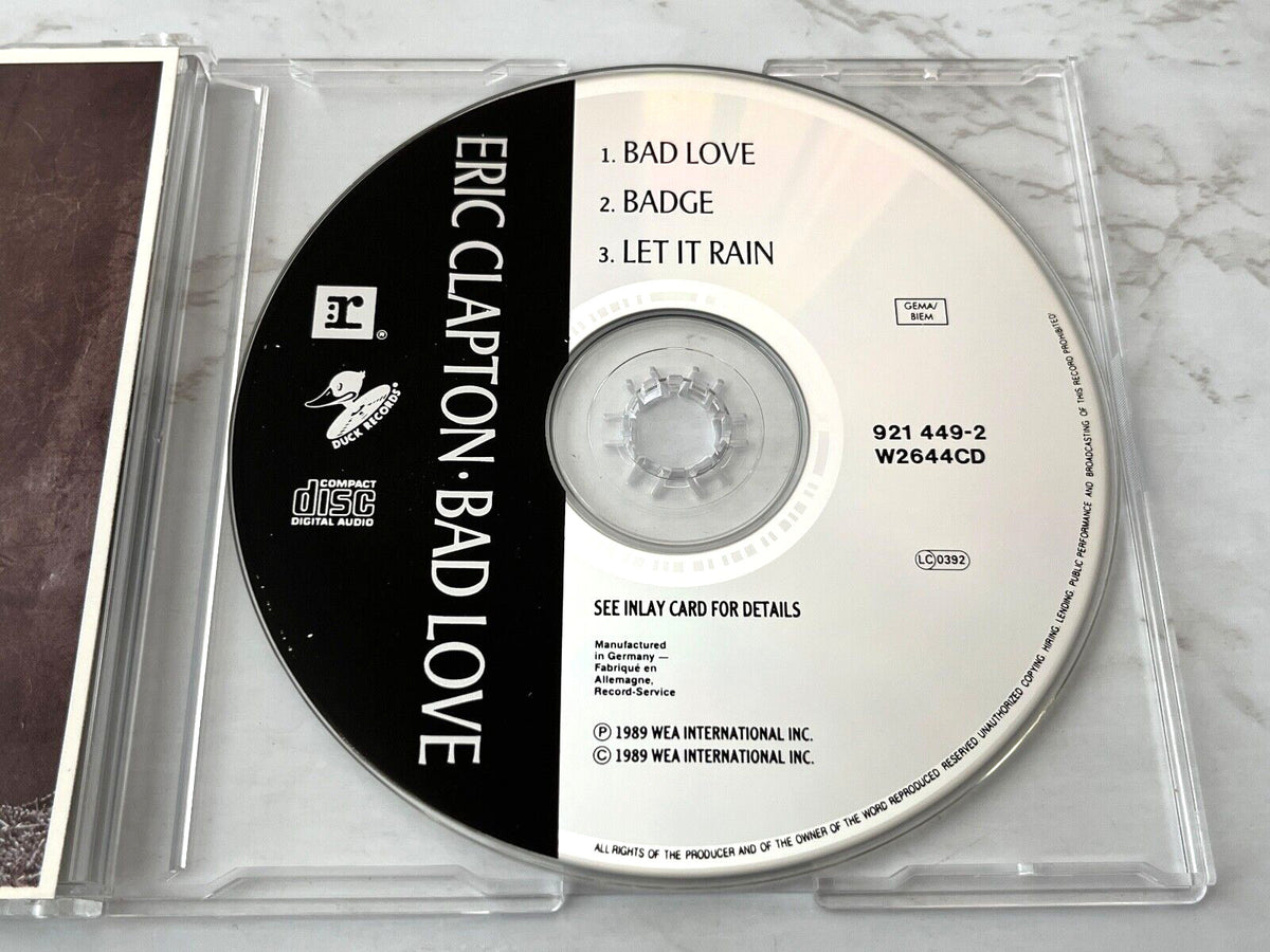 Eric Clapton – Bad Love (1989) [W GERMANY TARGET ERA]
