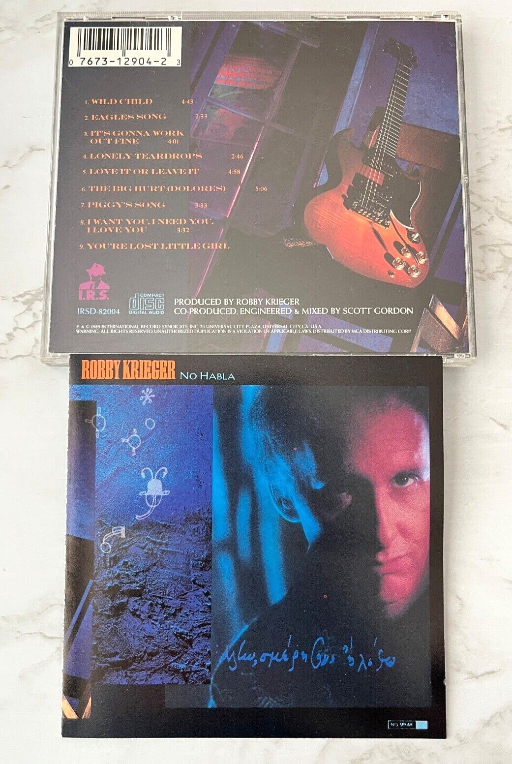 Robby Krieger – No Habla (1989) [ORIGINAL USA PRESS]