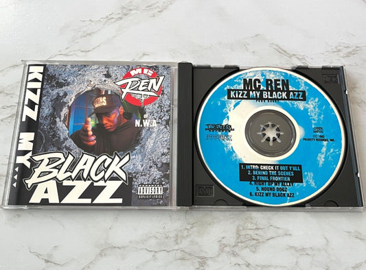 MC Ren – Kizz My Black Azz (EP) (1992) [ORIGINAL USA PRESS]