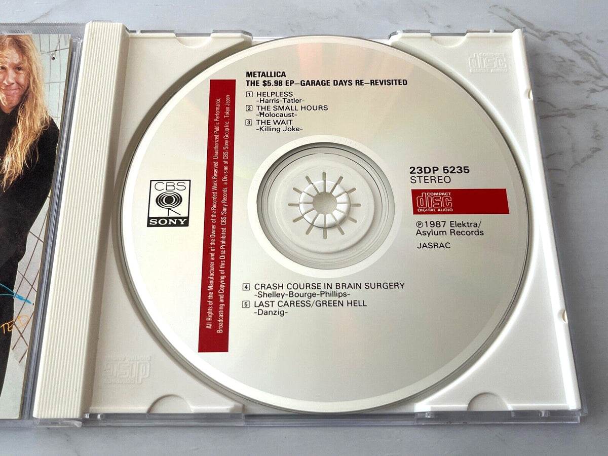 Metallica – The $5.98 EP Garage Days Re-Revisited (EP) (1988) [JAPAN TARGET ERA]