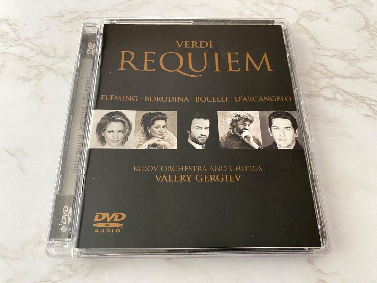 Various, Giuseppe Verdi – Verdi, Gergiev, Messa Da Requiem DVD 2003 Phillips B0001571-19 Kirov Orchestra (2003)