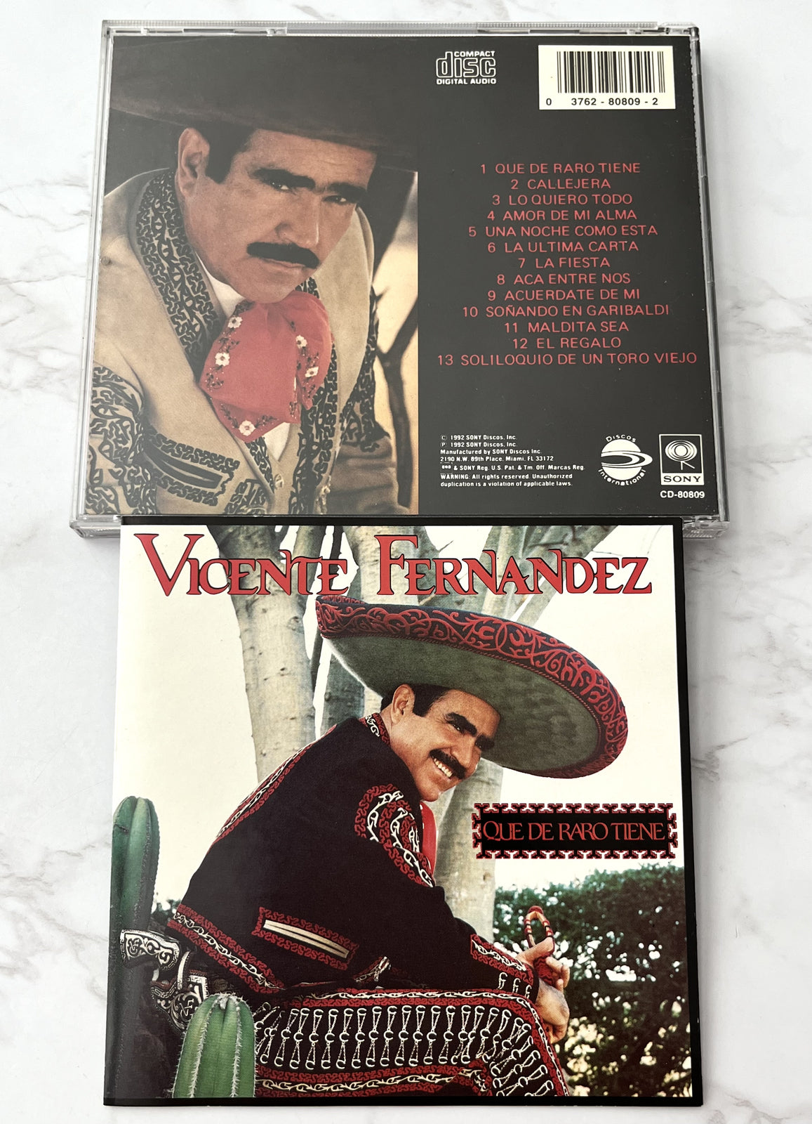 Vicente Fernandez – Que De Tiene (1994) [ORIGINAL USA PRESS]