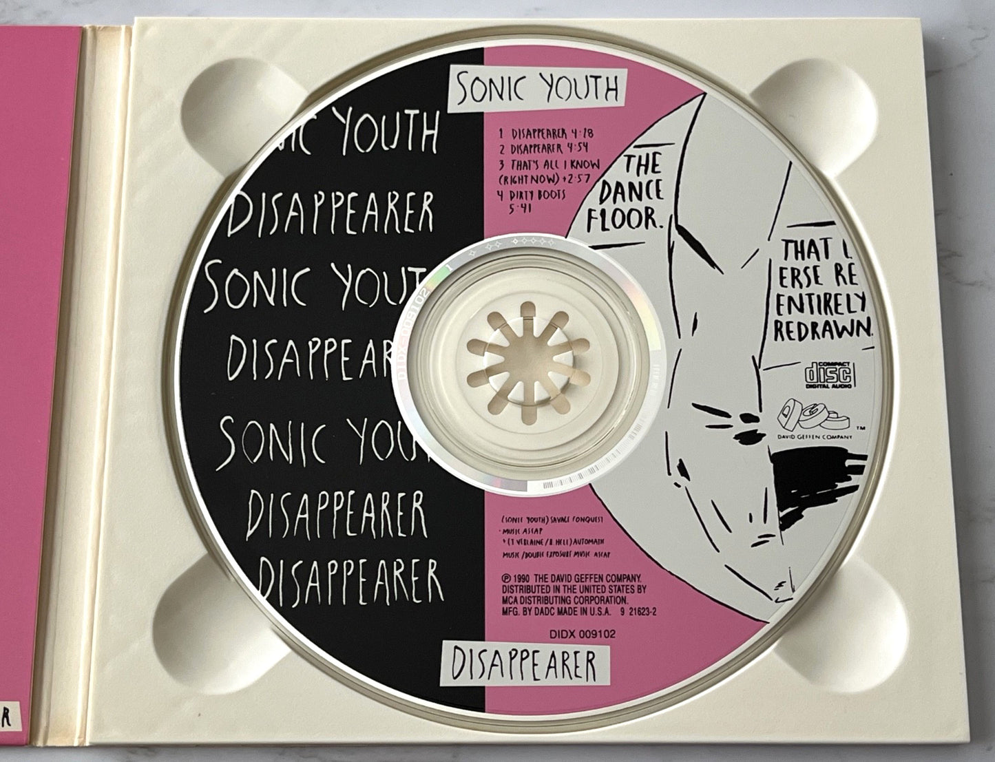 Sonic Youth – Disappearer (Maxi Single, Digipak) (1990)