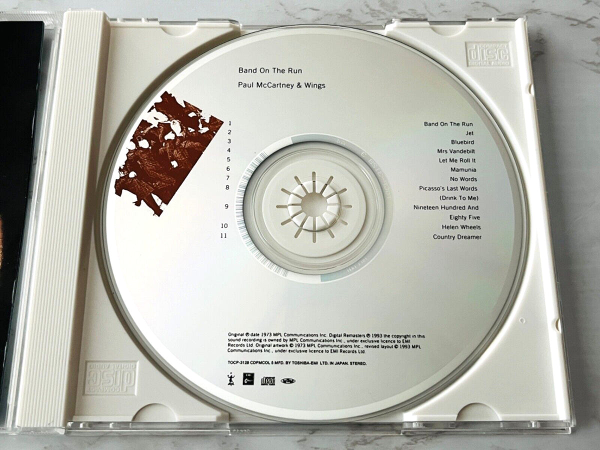 Paul McCartney, Wings – & Wings Band On The Run (OBI) (1995)