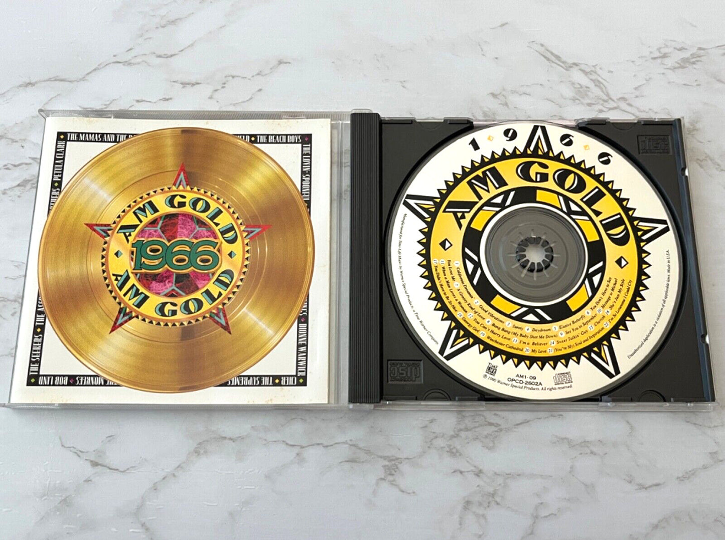 Cher, The Beach Boys, The Supremes, Various – Time Life Music AM GOLD 1966 (1990)