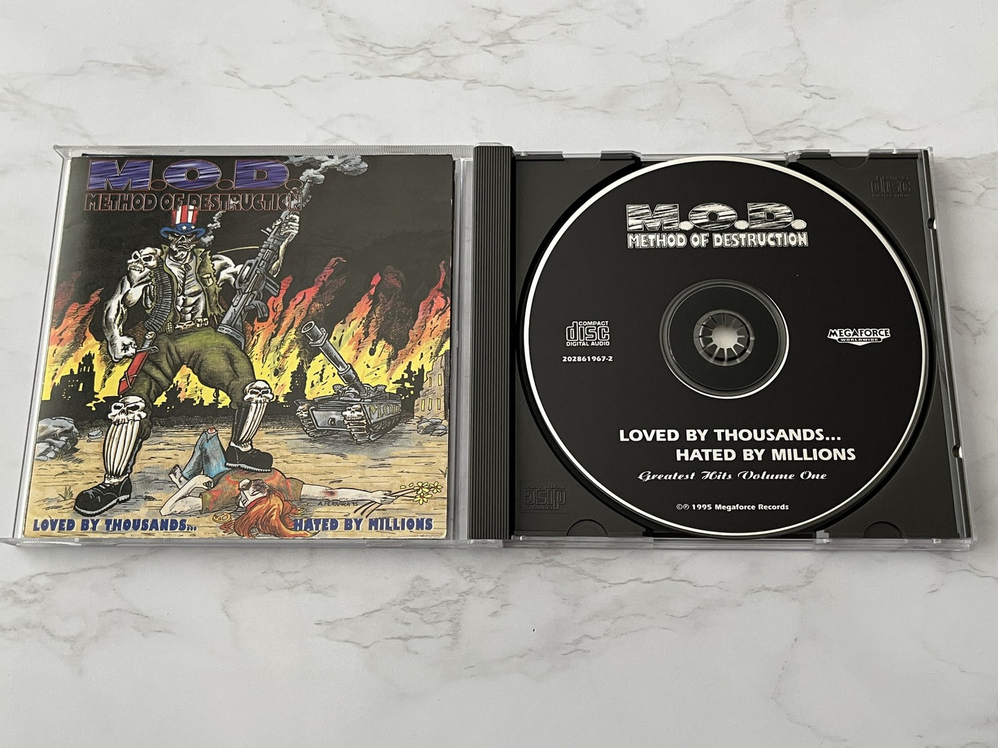 M.O.D. – Loved By Thousands Hated By Millions (1995) [ORIGINAL USA PRESS]