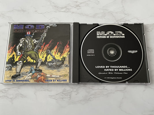 M.O.D. – Loved By Thousands Hated By Millions (1995) [ORIGINAL USA PRESS]