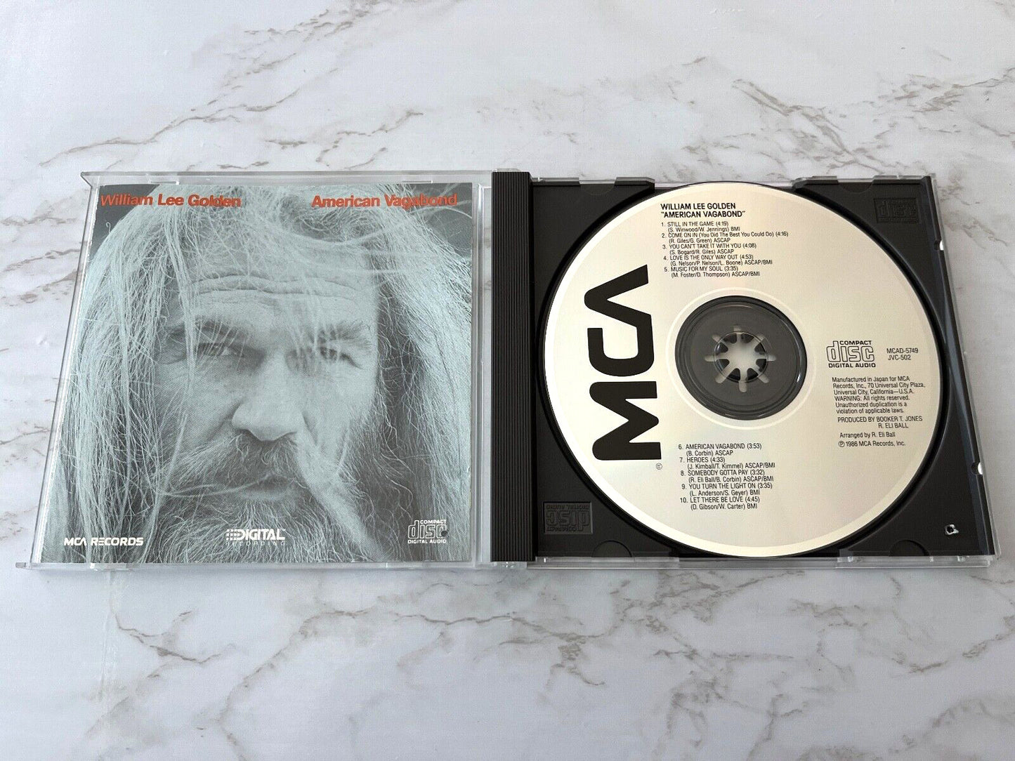 William Lee Golden – American Vagabond (1986) [JAPAN TARGET ERA]
