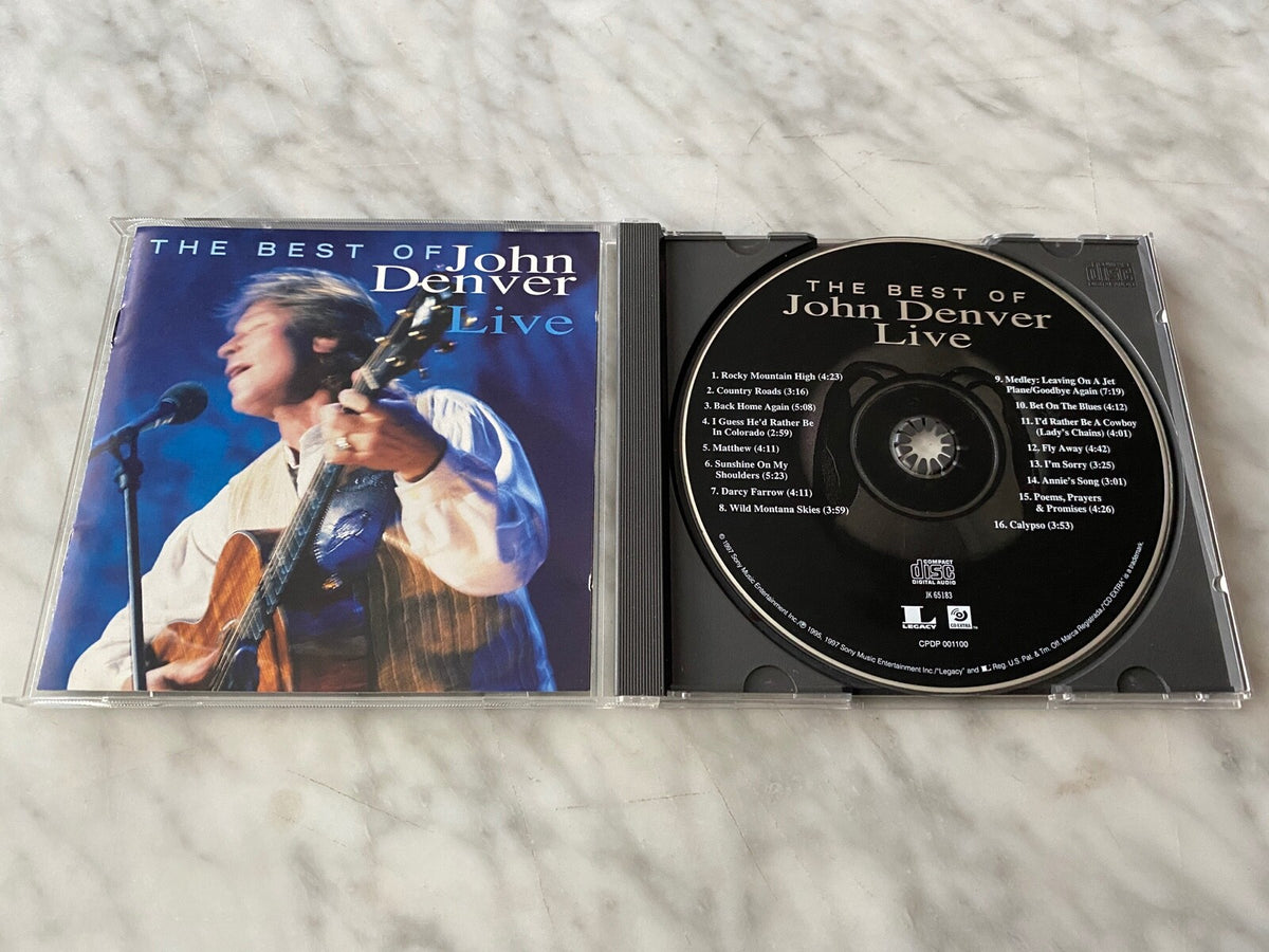 John Denver – The Best Of Live (1997) [ORIGINAL USA PRESS]