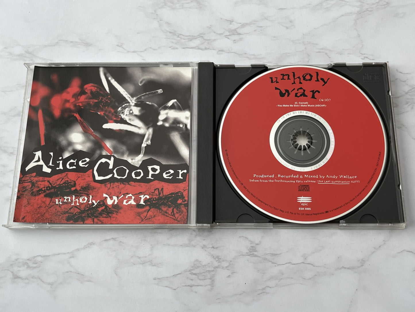 Alice Cooper – Unholy War (Promo) (1994)