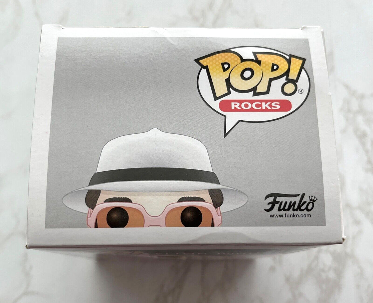 ELTON JOHN GREATEST HITS #62 FUNKO POP! VAULTED! White Suit & Pink Glasses!