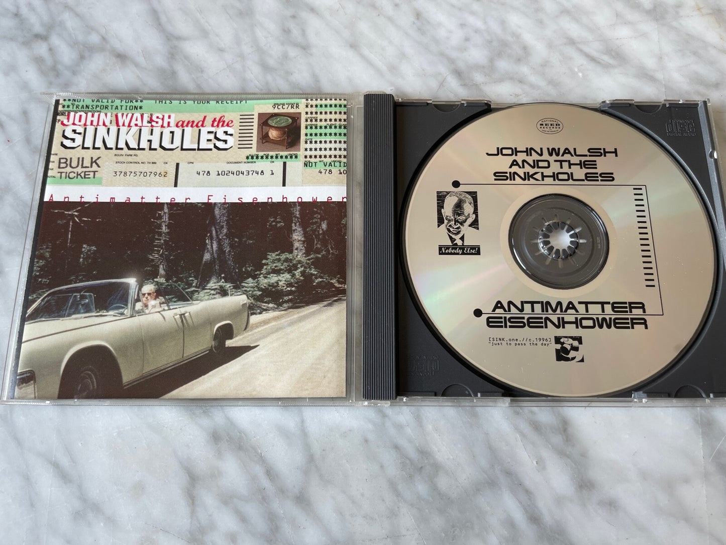 John Walsh And The Sinkholes – Antimatter Eisenhower (1997) [ORIGINAL USA PRESS]