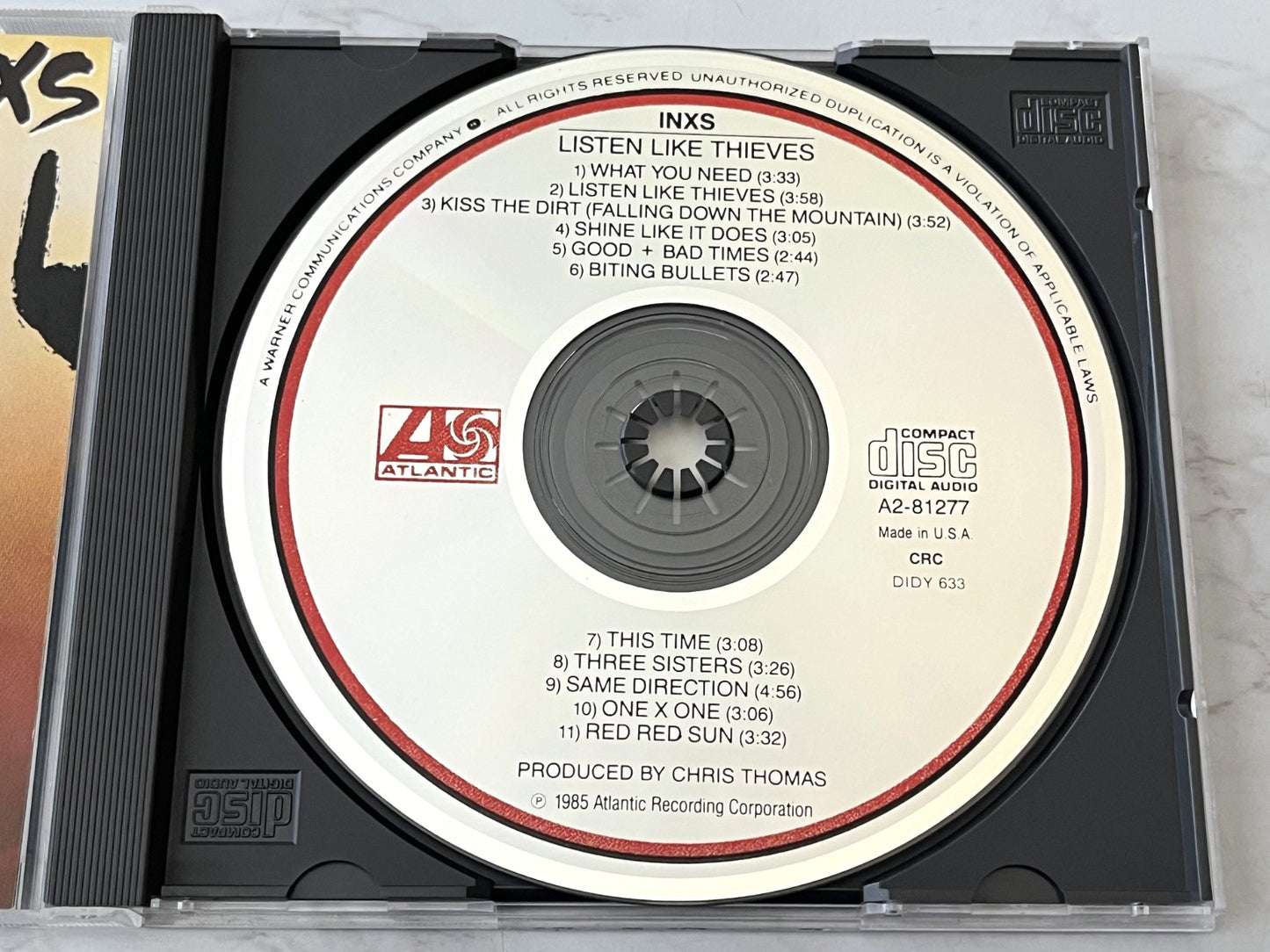 INXS – Listen Like Thieves [DADC PRESS]