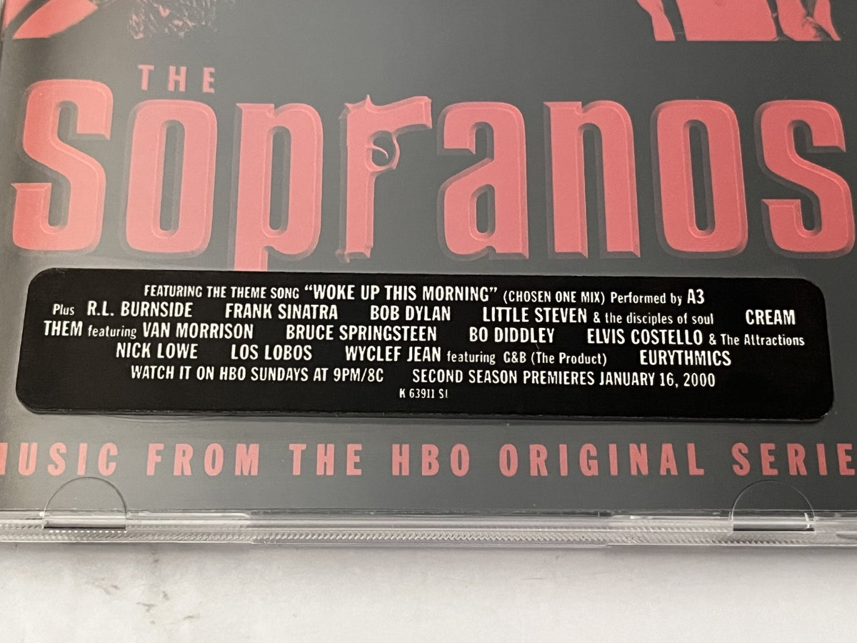 Bob Dylan, Cream, Frank Sinatra, Them, Various – Sopranos Music From The HBO Original Series (1999) [ORIGINAL USA PRESS]