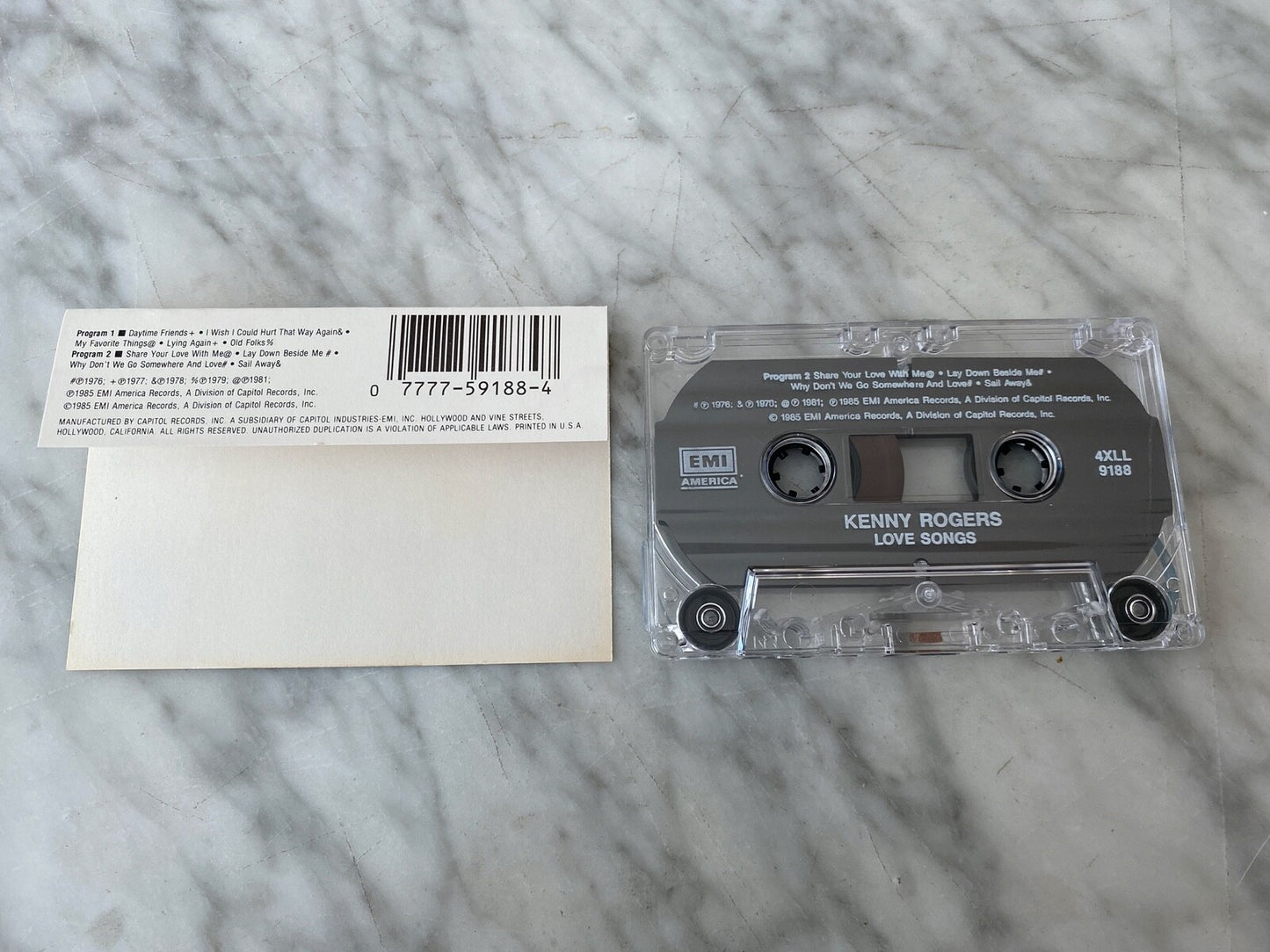 Kenny Rogers – Love Songs (1985)