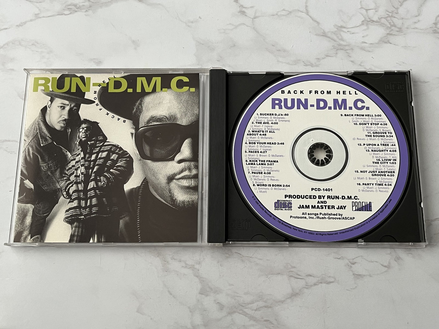 Run-D.M.C. – Run-D.M.C. Back From Hell (1990) [USA DISCTRONICS]