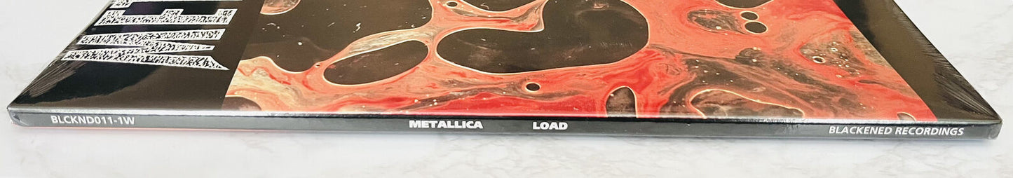 Metallica LOAD 2 LP SEALED! POOR TWISTED ORANGE VINYL WALMART EXCLUSIVE LTD ED