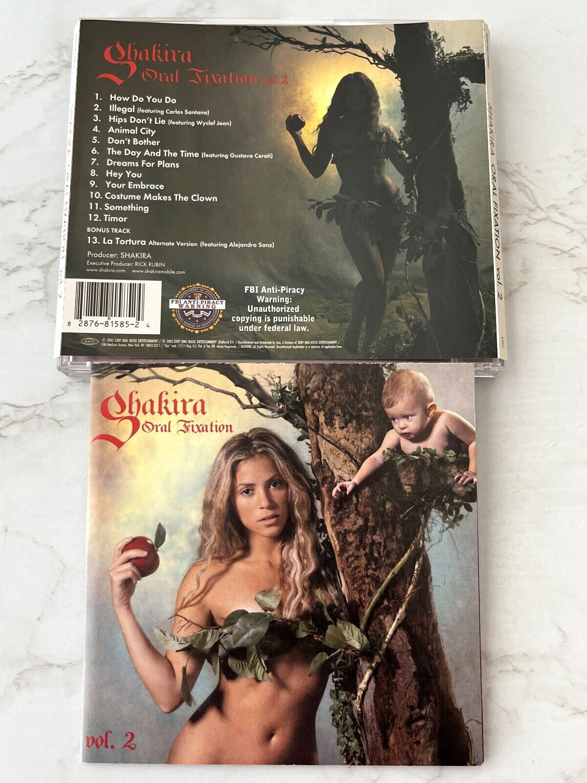 Shakira – Oral Fixation Vol. 2 (2005) [ORIGINAL USA PRESS]