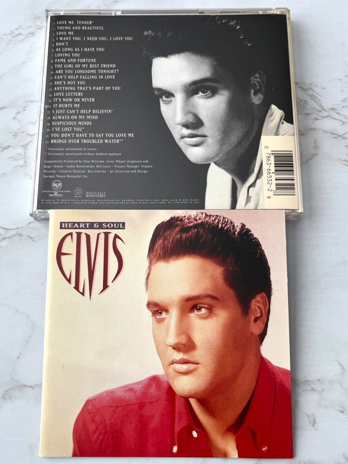 Elvis Presley – Heart And Soul (1995) [ORIGINAL USA PRESS]