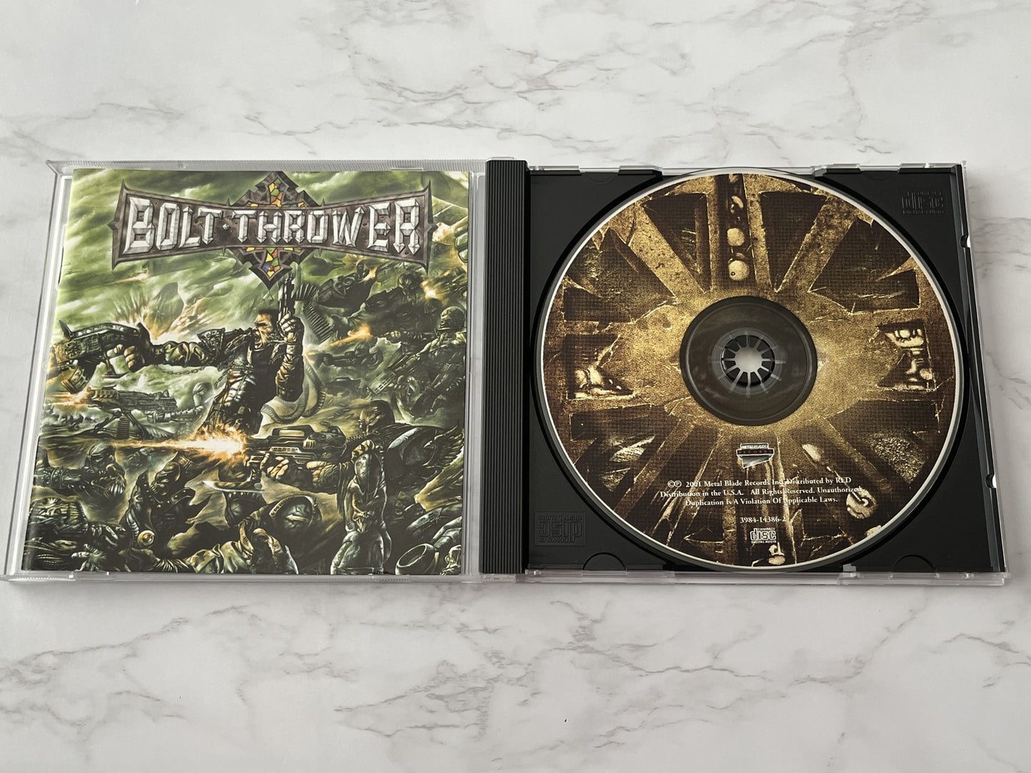 Bolt Thrower – Honour Valour Pride (2001) [ORIGINAL USA PRESS]
