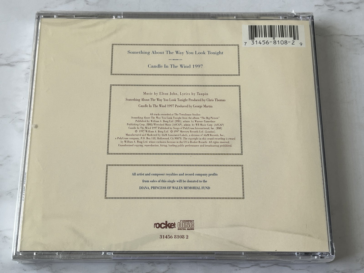 Elton John – Something About The Way You Look Tonight (1997)